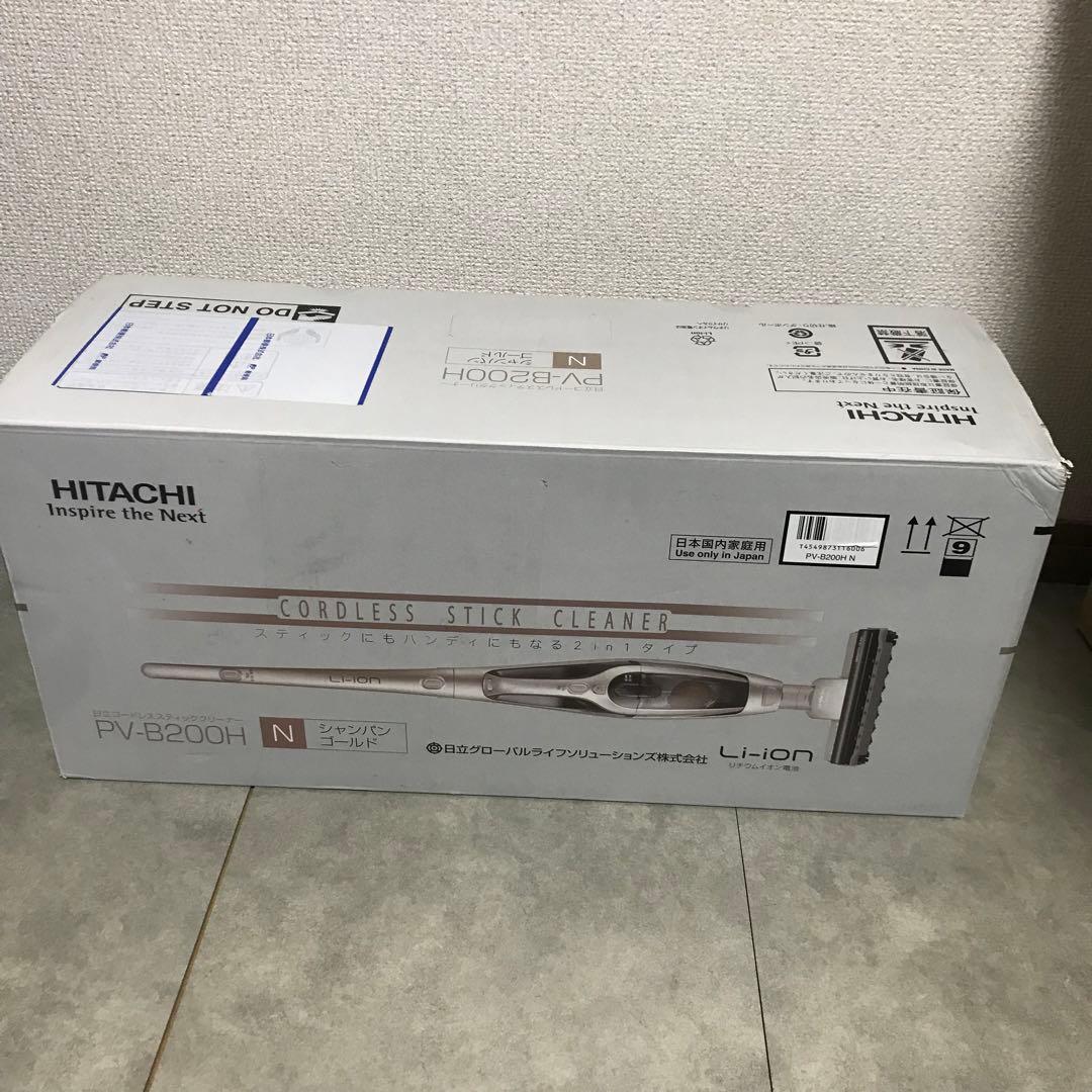 HITACHI コードレススティッククリーナー PV-B200H