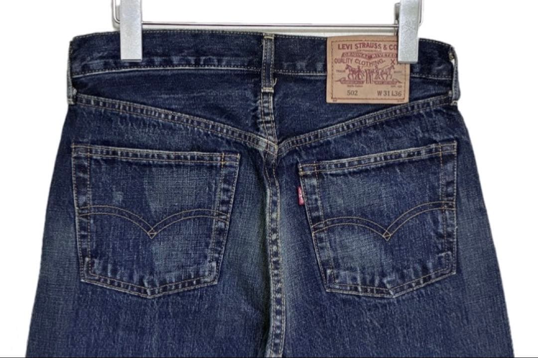 デッド 00s LVC Levis 502XX W31 赤耳 BIG-E 復刻③