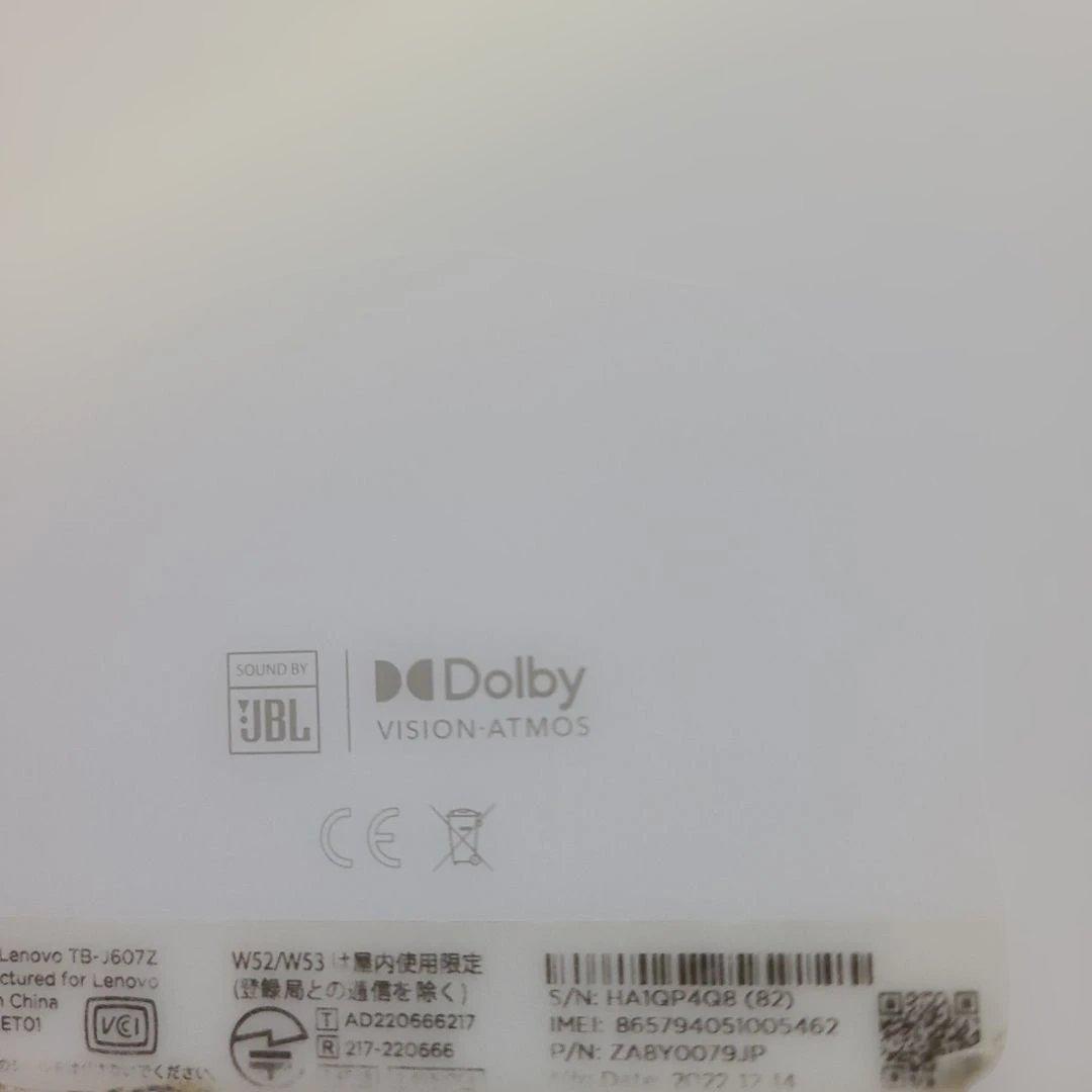 Androidタブレット本体 LenovoTB-J607F Android Lenovo Tab P11 5G