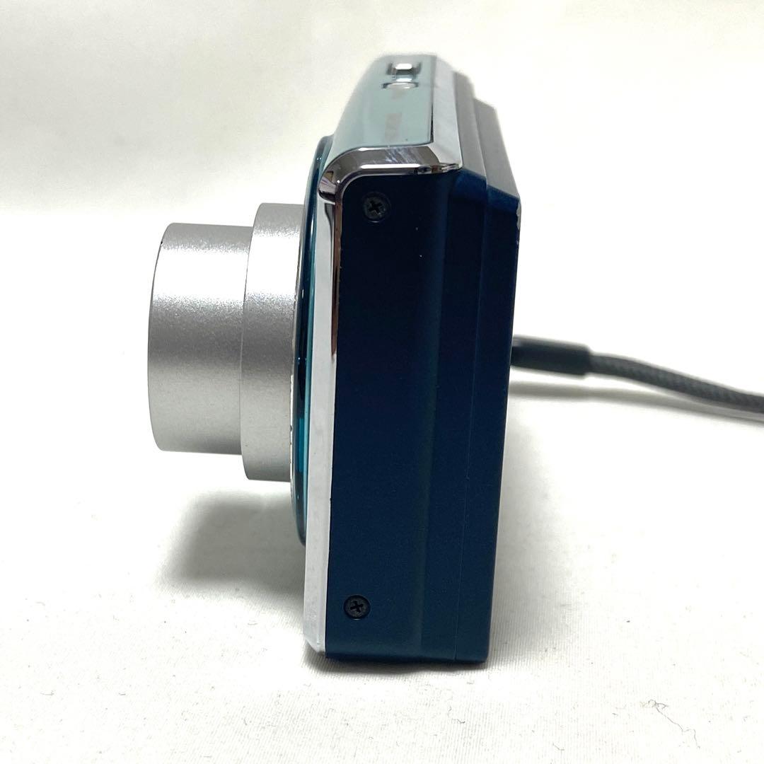 OLYMPUS FE-4020 ライトブルー コンパクトデジタルカメラ