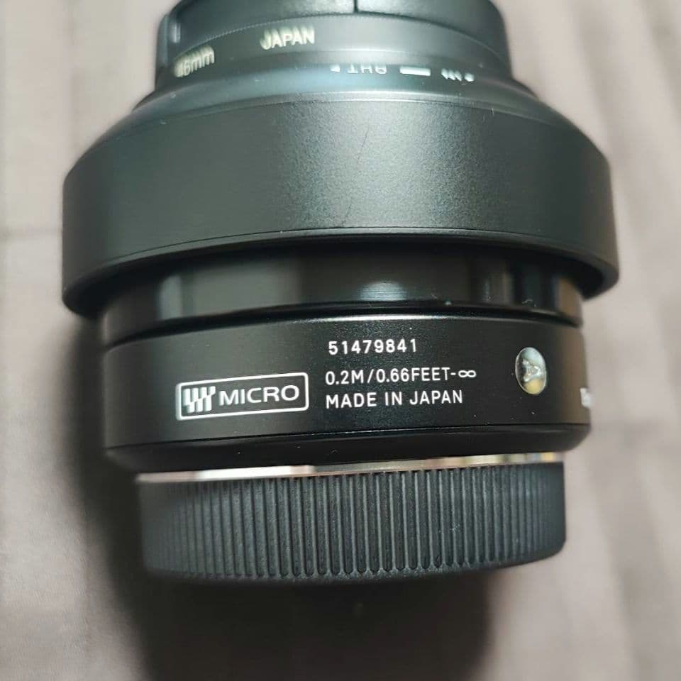 SIGMA 単焦点Art 19mm F2.8 DN マイクロフォーサーズ