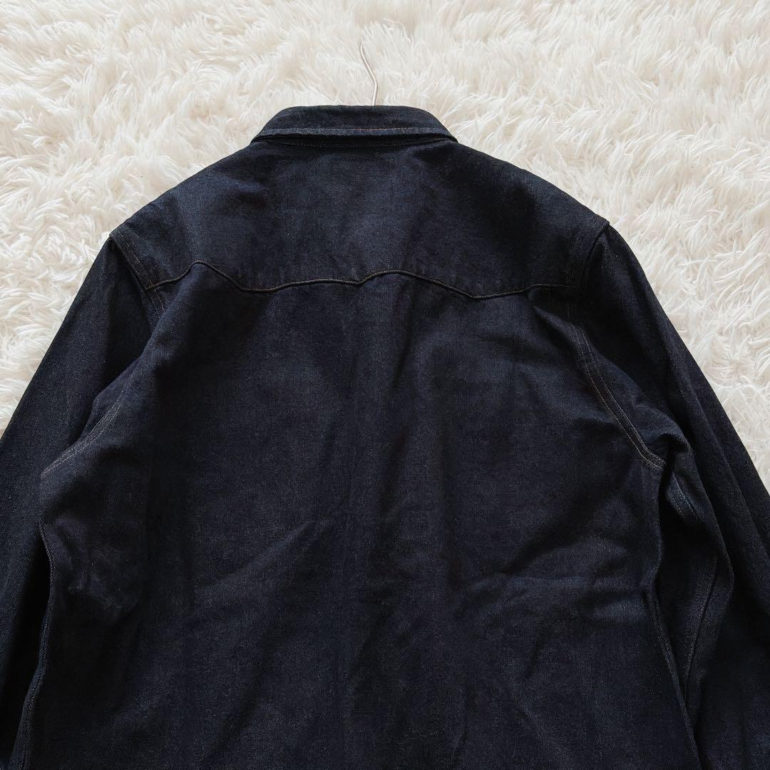 タグ付き✨XLサイズ RRL ラルフローレン デニム ウエスタンシャツ スナップ