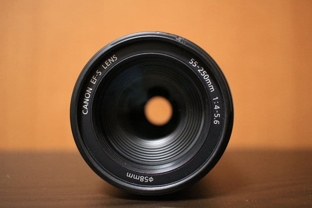 レンズ(ズーム) canon EF-S 55-250mm F4-5.6 IS