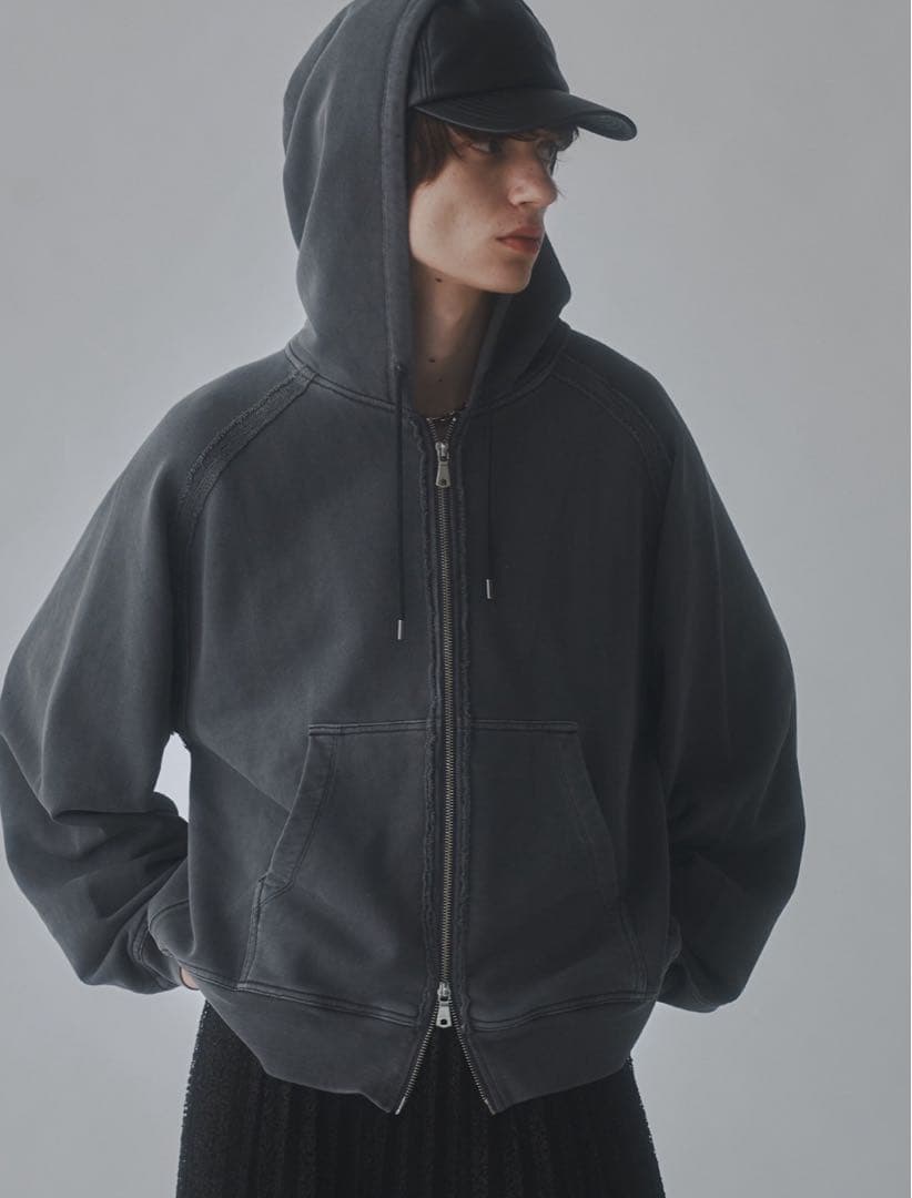 メゾンスペシャル 久遠別注 プライムオーバーラグランスリーブパーカー