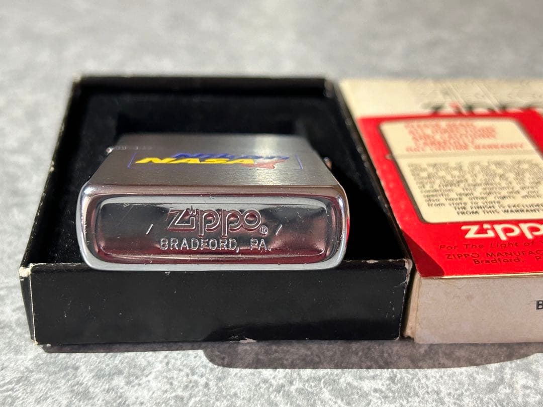 ビンテージzippo 1980年 Nikon & NASA スペースシャトル