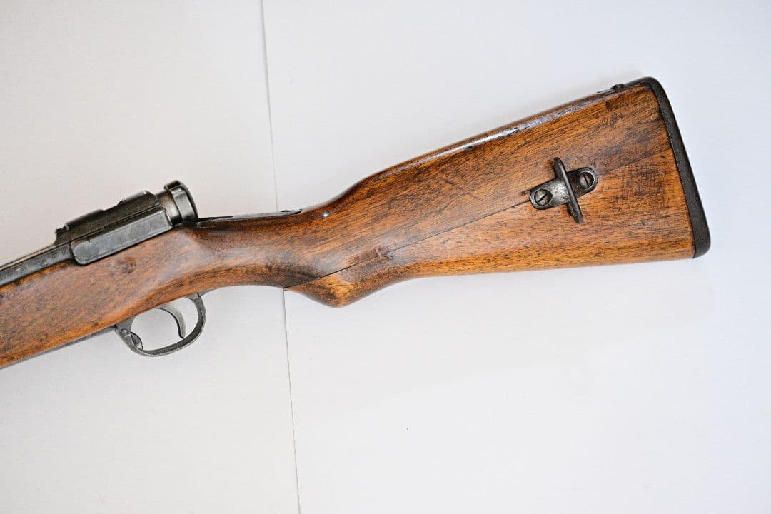 無可動　美術品　三八式騎兵　ボルトアクション　木製ストック　日本軍　将校　陸軍