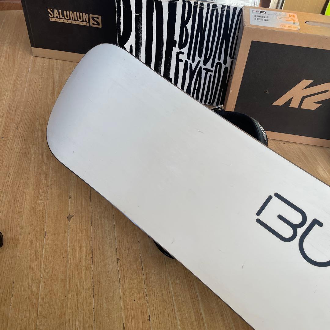 BURTON　バートン　customX　カスタムX　最高峰スノーボードセット