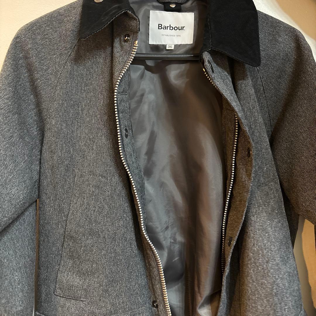 Barbour メンズグレー ジャケット