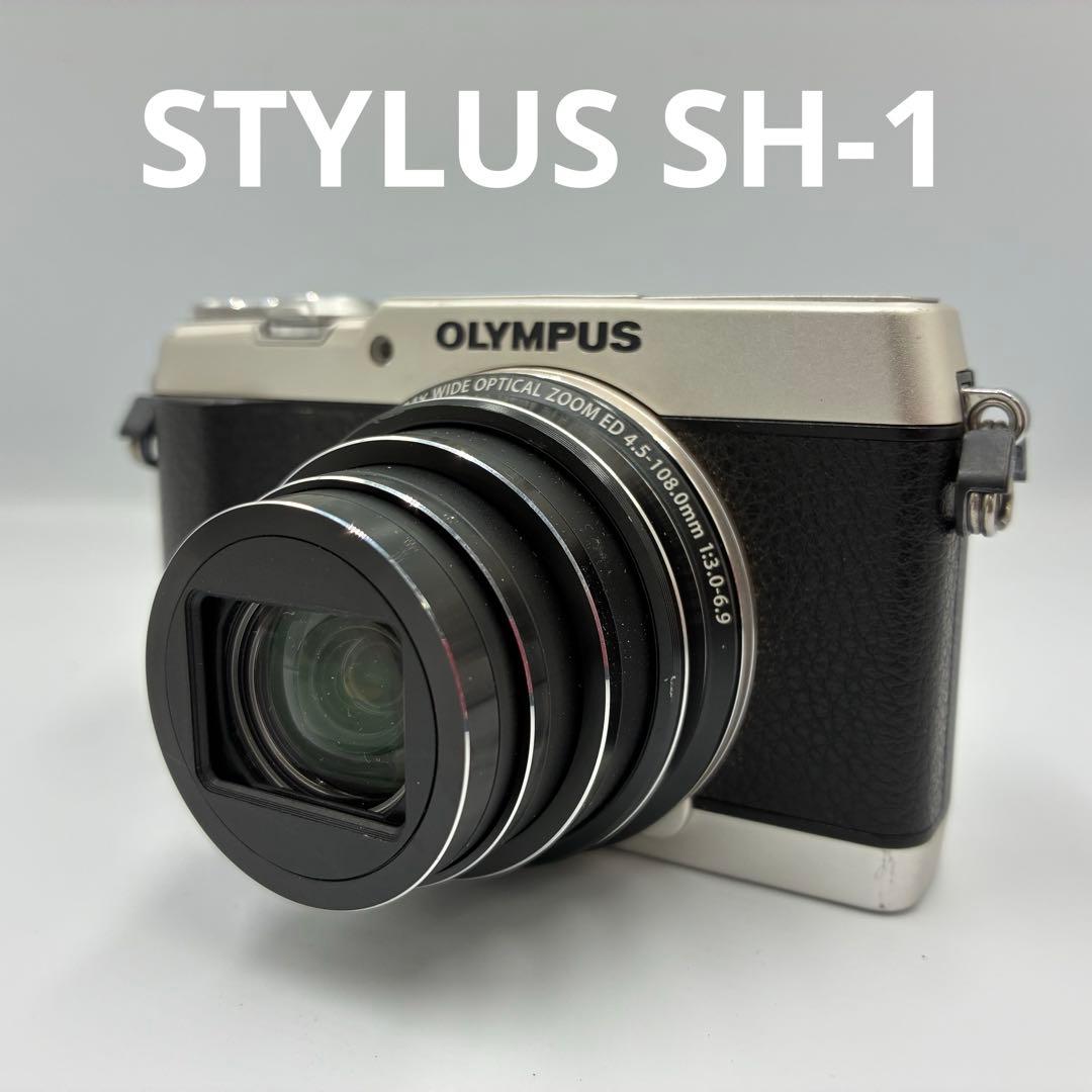 OLYMPUS STYLUS SH-1 オリンパス コンデジ カメラ ブラック