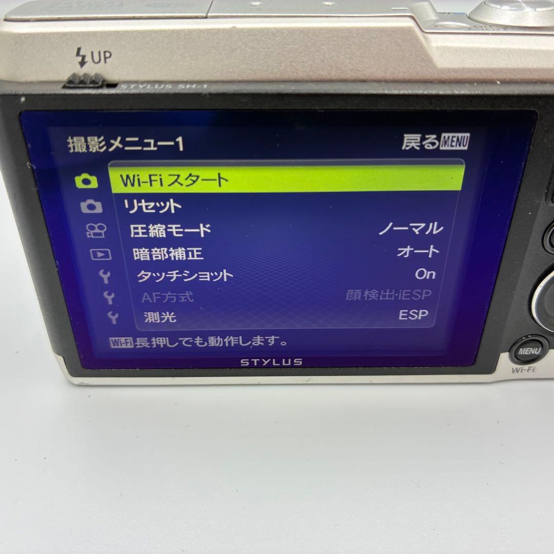OLYMPUS STYLUS SH-1 オリンパス コンデジ カメラ ブラック