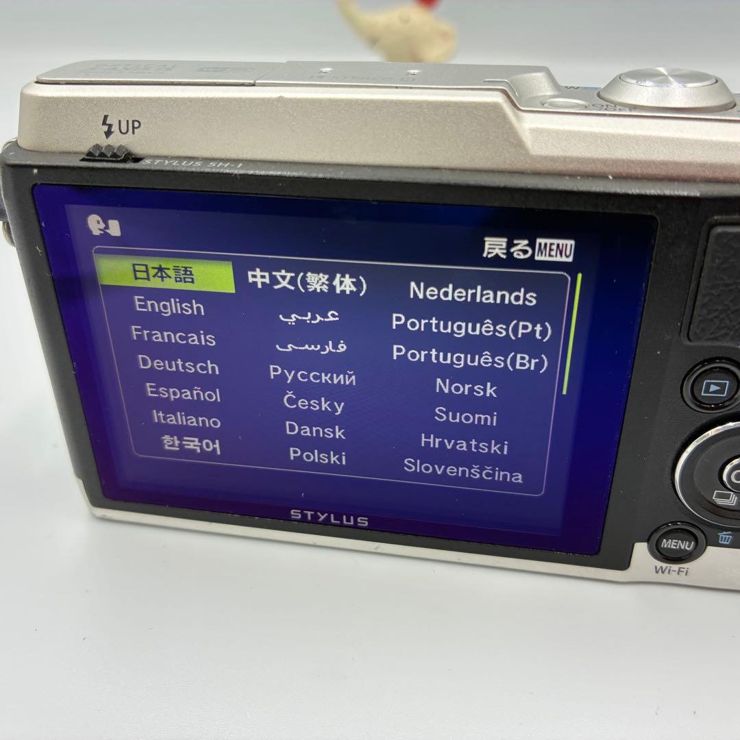 OLYMPUS STYLUS SH-1 オリンパス コンデジ カメラ ブラック