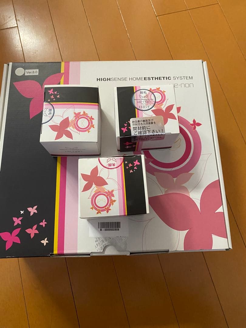 ケノン　脱毛器　カートリッジ3個付