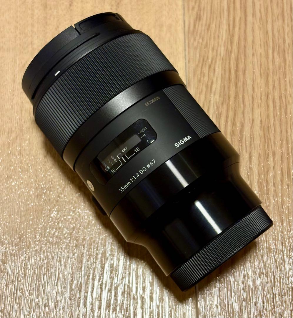 【美品】SIGMA 35mm F1.4 DG HSMソニー Eマウント