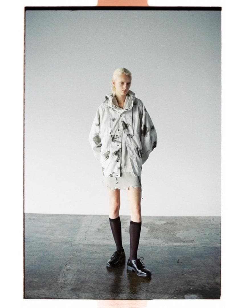 ancellmアンセルム　CAMO HOODIE JACKET