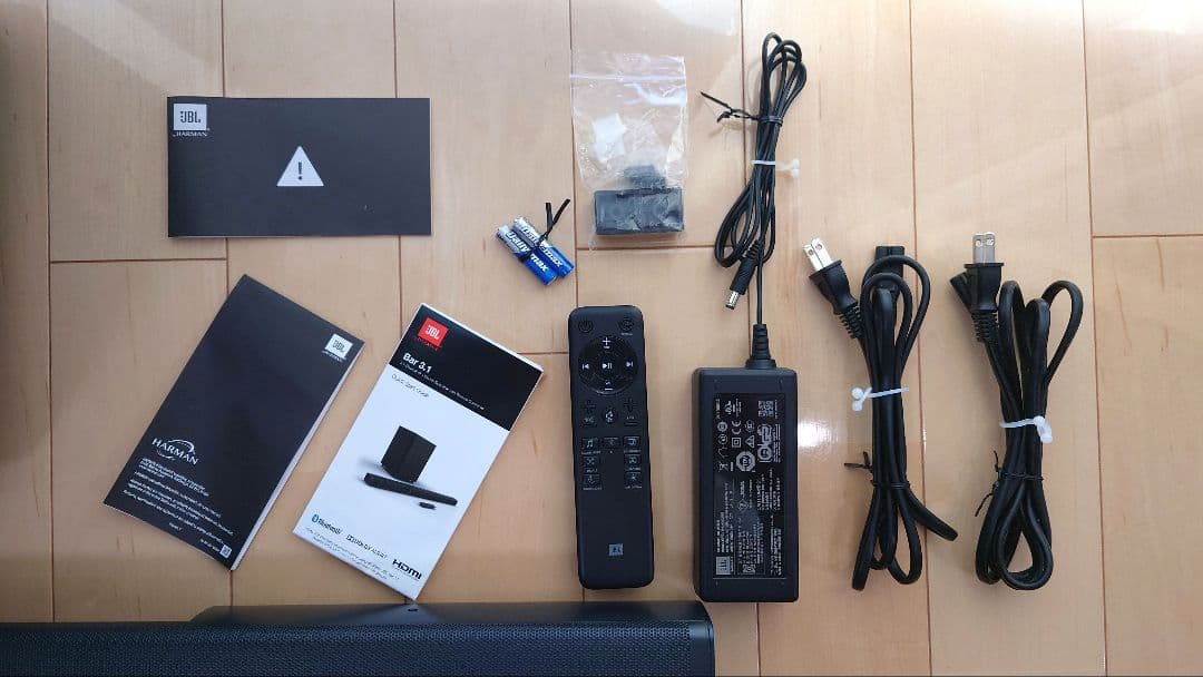 【美品】JBL BAR3.1 サウンドバー ウーファー付き