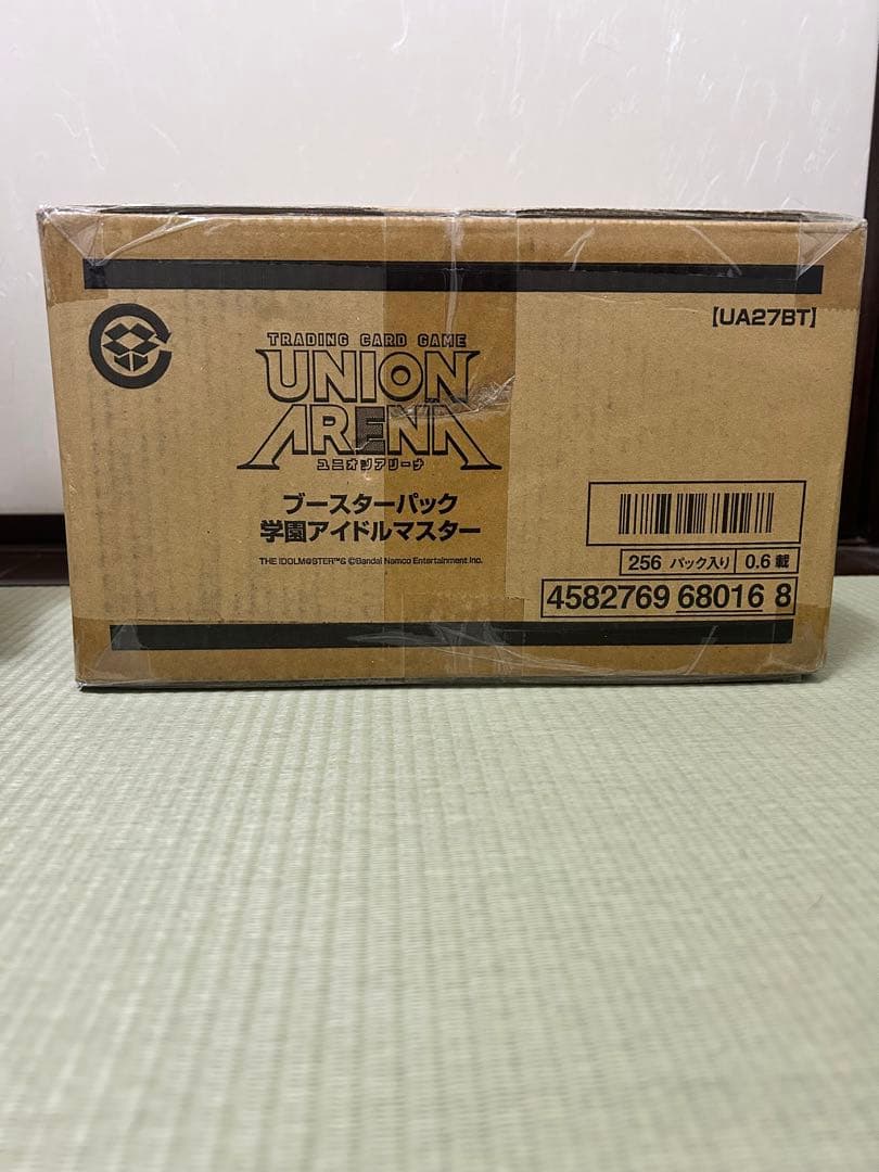 【新品未開封初版カートン】ユニオンアリーナ 学園アイドルマスター プロモ付き