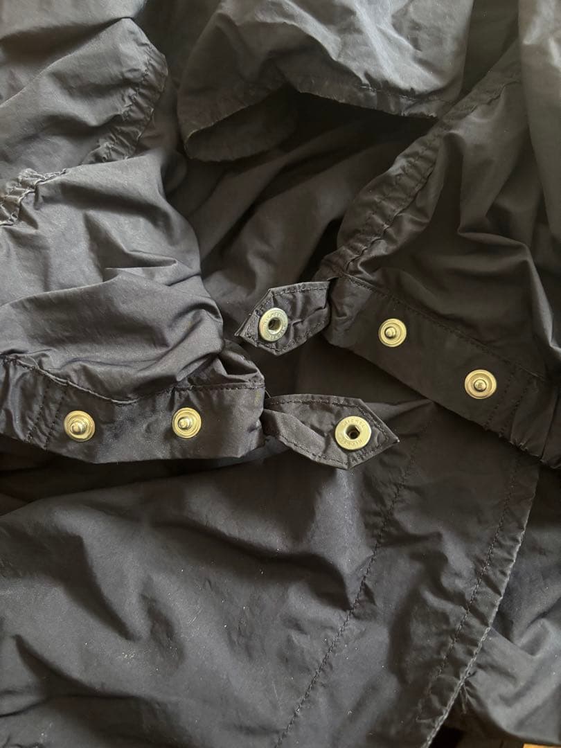 COMOLI ネイビーモッズコート 14S-04002