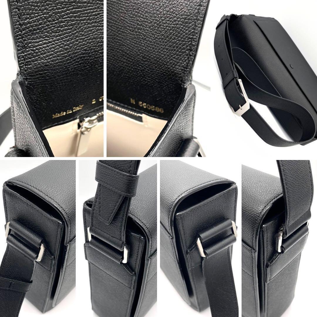 【ももいろの桜　様】Valextra ヴァレクストラ　メッセンジャーバッグ　黒