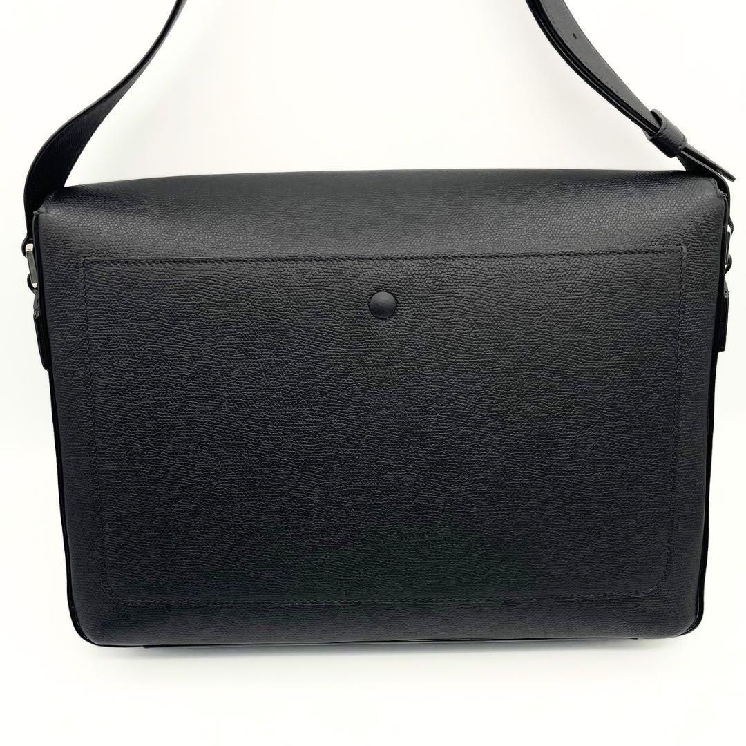 【ももいろの桜　様】Valextra ヴァレクストラ　メッセンジャーバッグ　黒