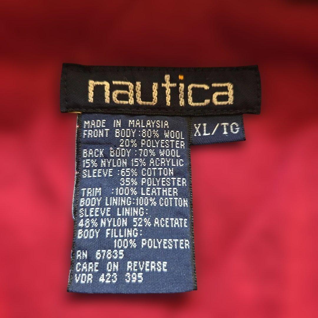 【クレイジーパターン】90s ノーティカ Nautica ウールジャケットold