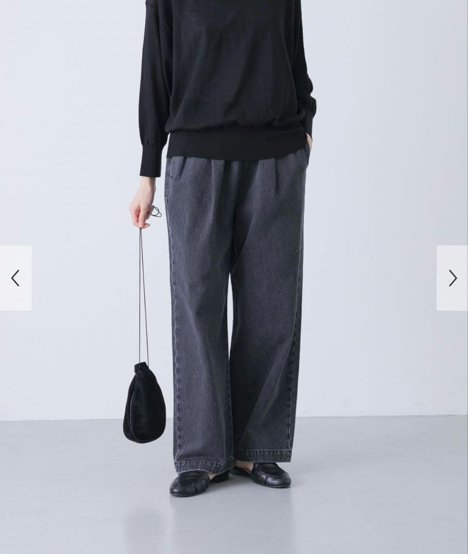 新品タグ付き　かぐれ　フェードデニムイージーパンツ　アーバンリサーチドアーズ