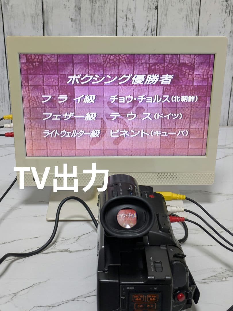 SONY　CCD-TRV90　Hi8　8mmテープ対応