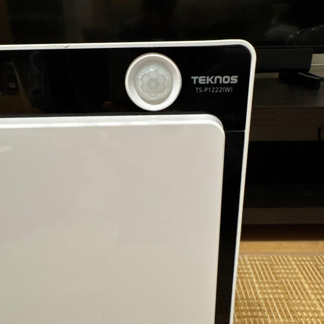 TEKNOS 人感センサー付き　セラミックファンヒーター