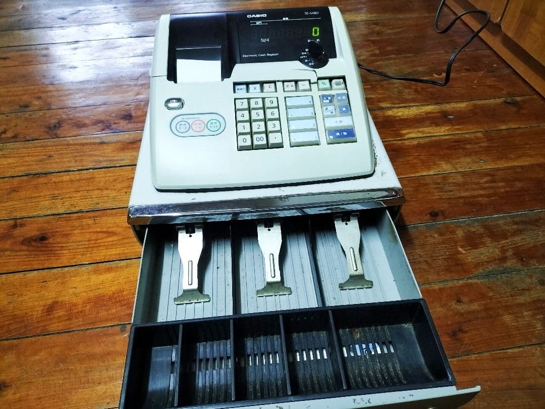 か*r様 CASIO TE-M80 電子レジスター