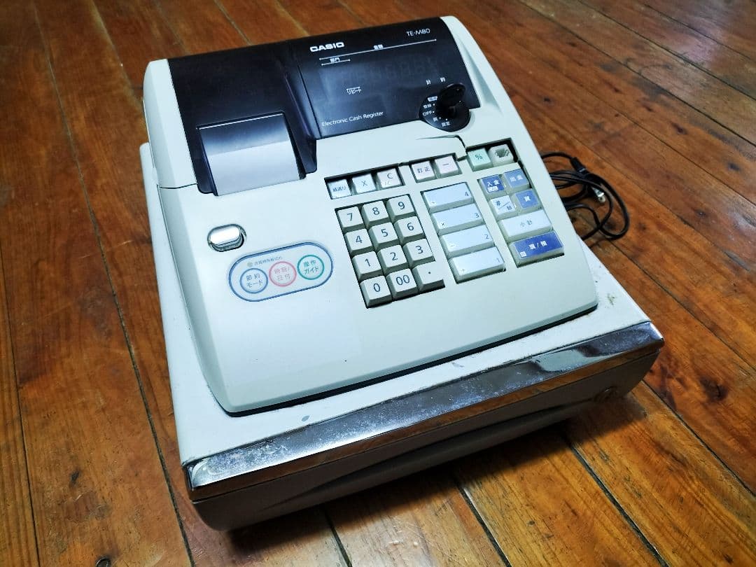 か*r様 CASIO TE-M80 電子レジスター