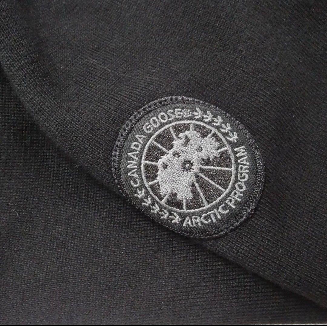 レ*ン様 カナダグース・ブラックレーベル・フルジップニットパーカー