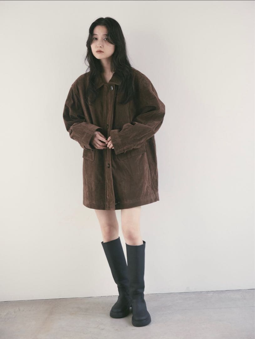 ジャケット・アウター aere / eco suede coat