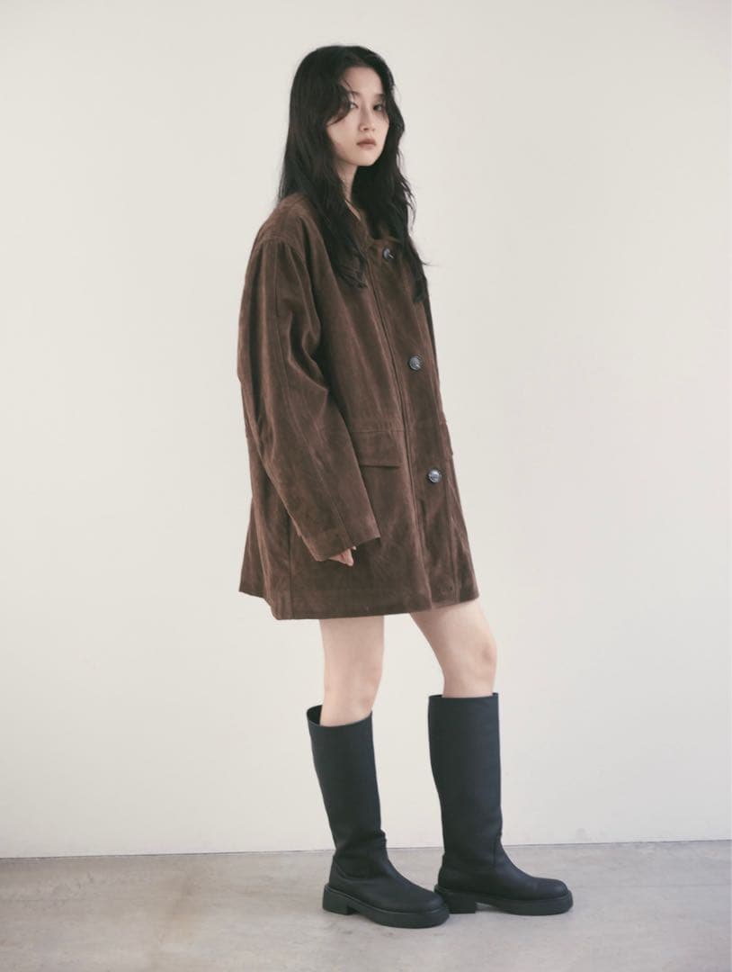 ジャケット・アウター aere / eco suede coat