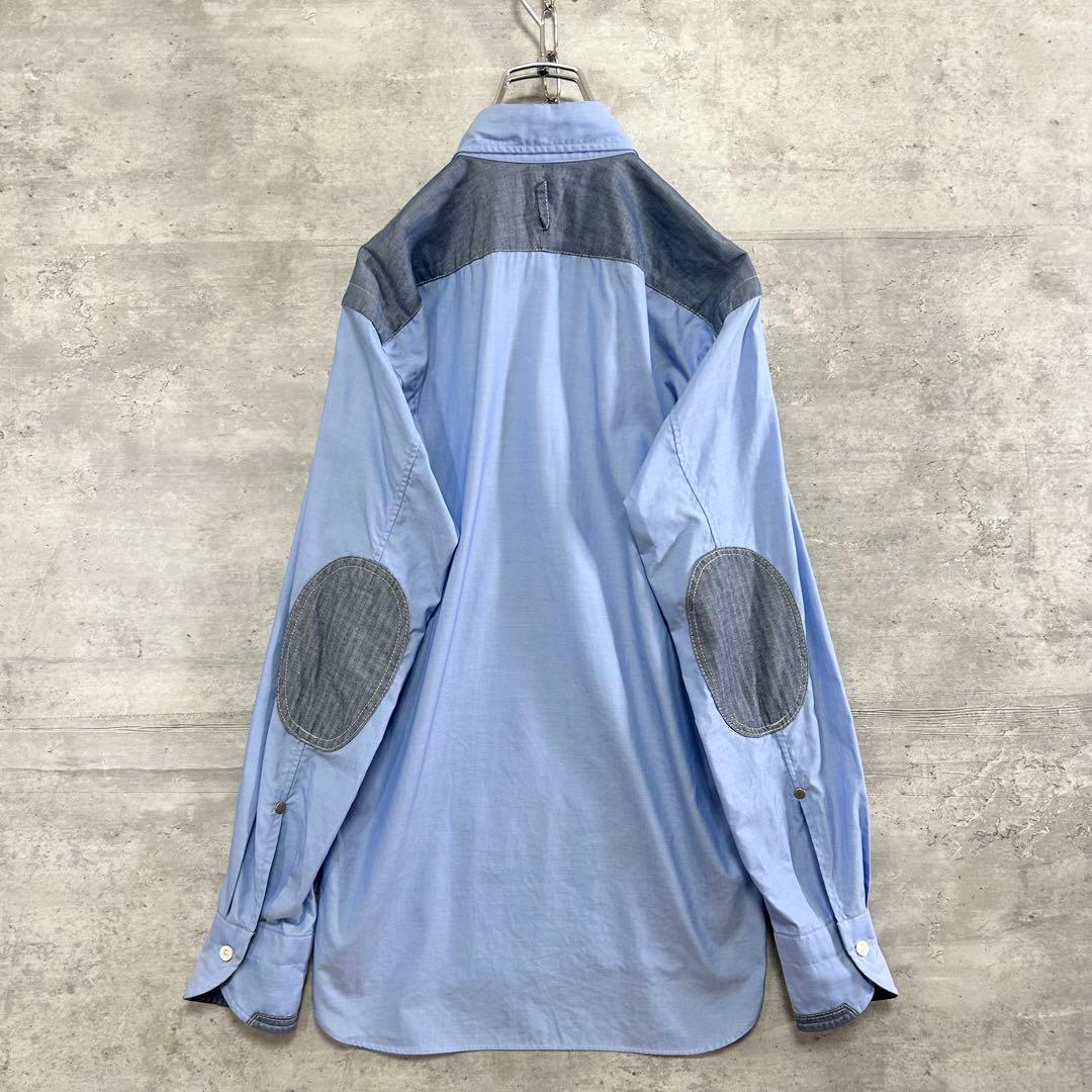 ジュンヤワタナベ コムデギャルソンマン パッチワーク シャツ XS 日本製