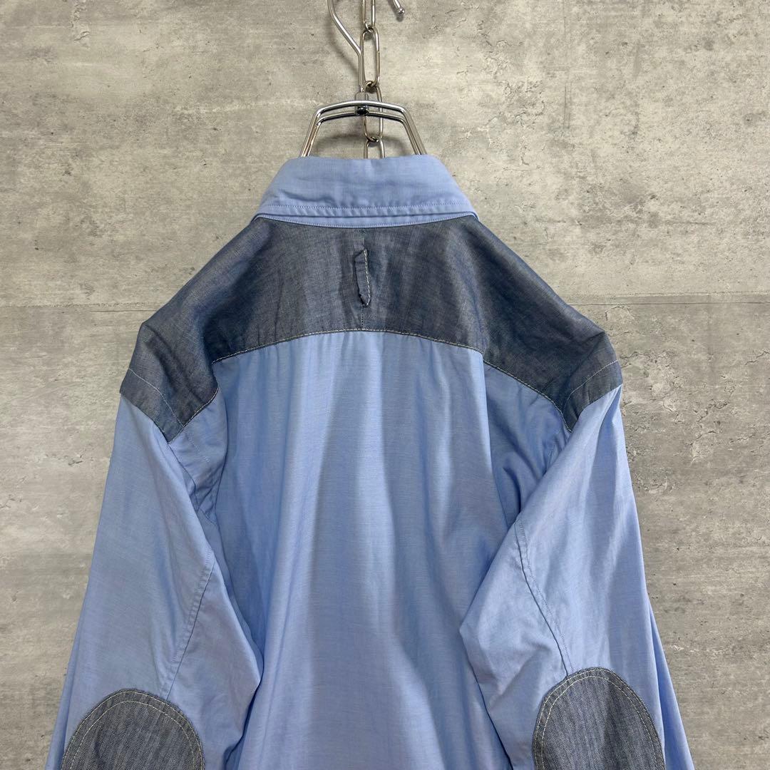 ジュンヤワタナベ コムデギャルソンマン パッチワーク シャツ XS 日本製