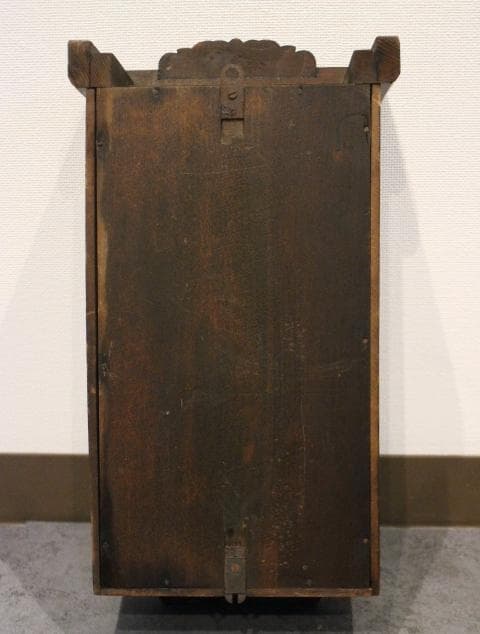 精工舎 SEIKO アールデコ ガラスの振り子 掛け時計 柱時計 アンティーク