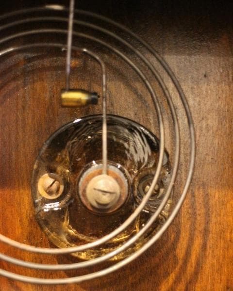 精工舎 SEIKO アールデコ ガラスの振り子 掛け時計 柱時計 アンティーク