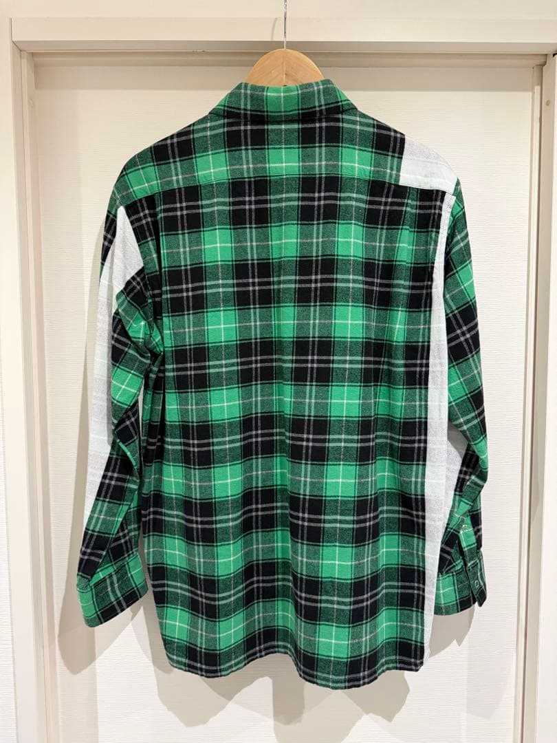 SEQUEL LINE NEL CHECK SHIRT Mサイズ 美品