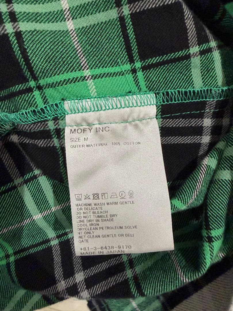 SEQUEL LINE NEL CHECK SHIRT Mサイズ 美品