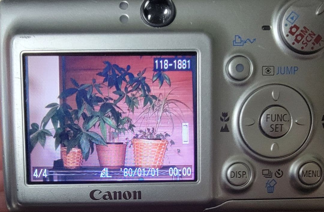 動作品！Canon ixy Digital 600
