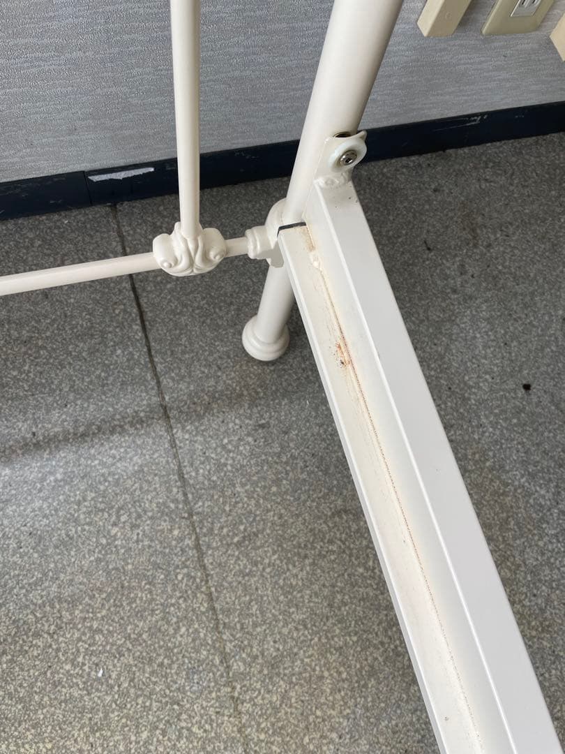 ローラアシュレイ　ベッドフレーム　オフホワイト