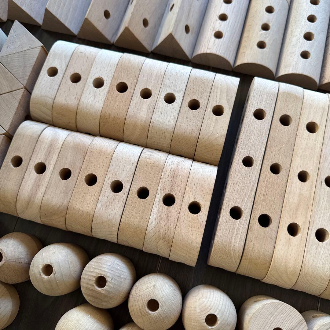 え*じ様 童具館　くむくむ　和久洋三の創造組木　2セット