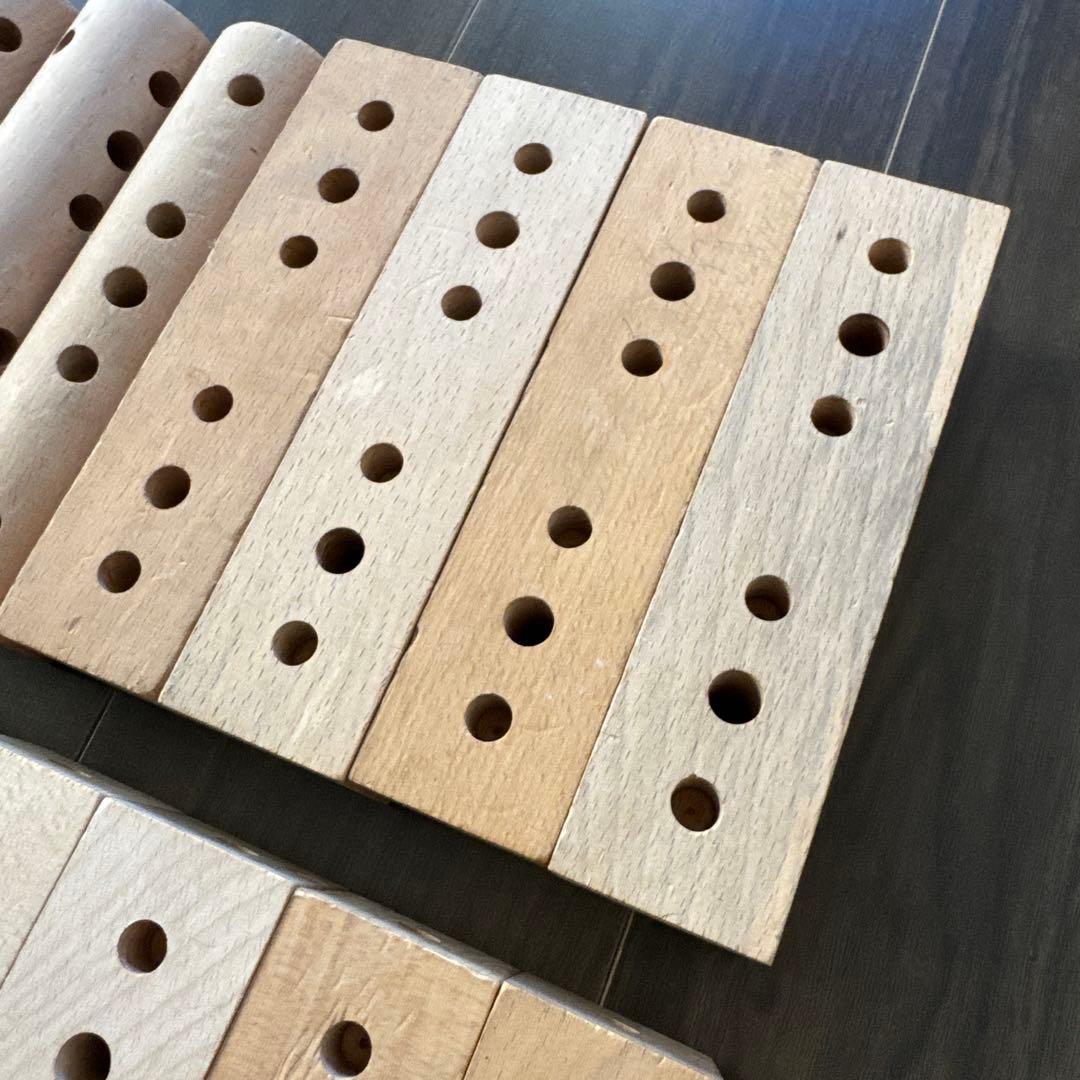 え*じ様 童具館　くむくむ　和久洋三の創造組木　2セット