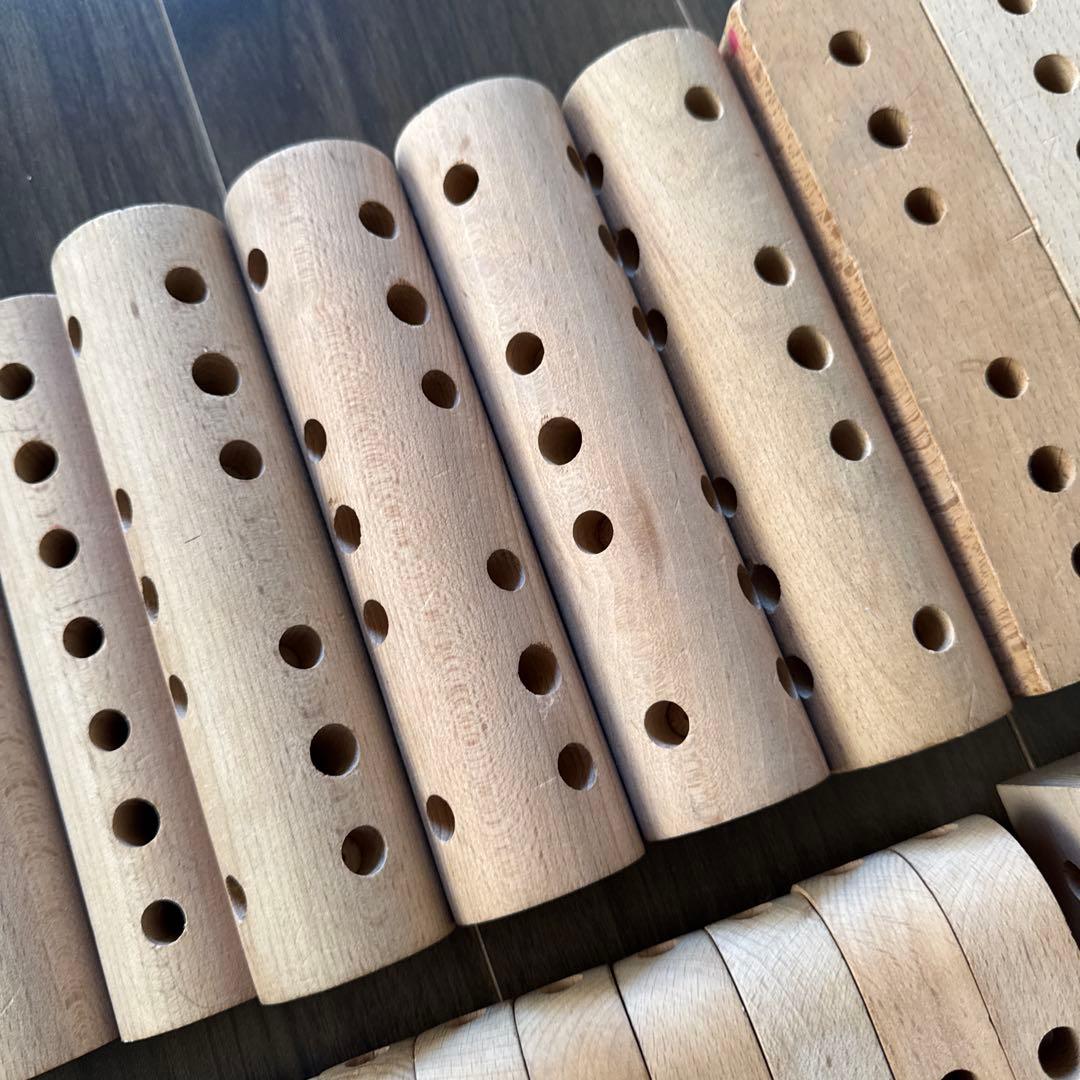 え*じ様 童具館　くむくむ　和久洋三の創造組木　2セット