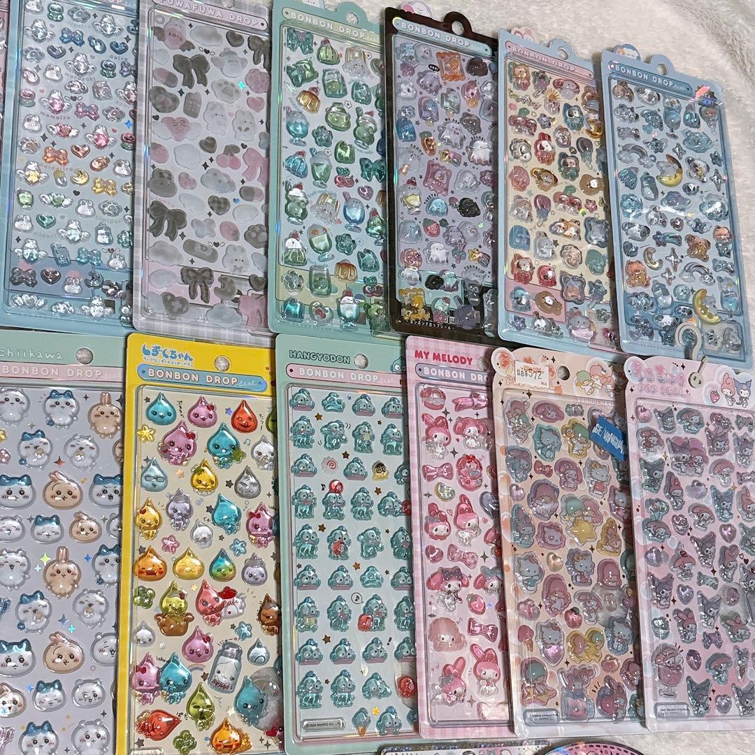 正規品　ボンボンドロップシール　うるちゅるシール　28点セット　まとめ売り