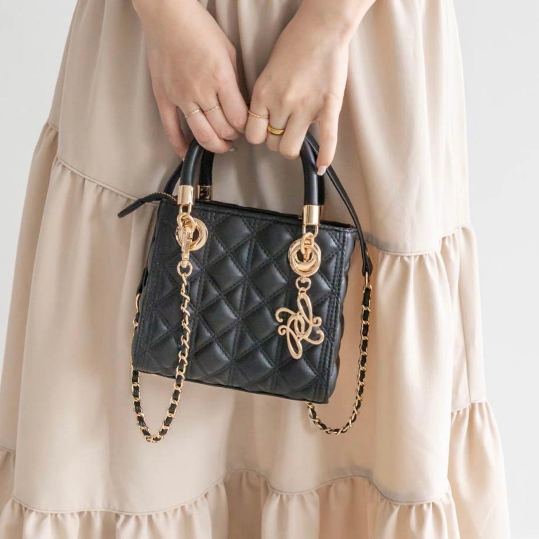 RANDA大人気キルティングバッグミニ2WAY高見え韓国風♡新品未使用