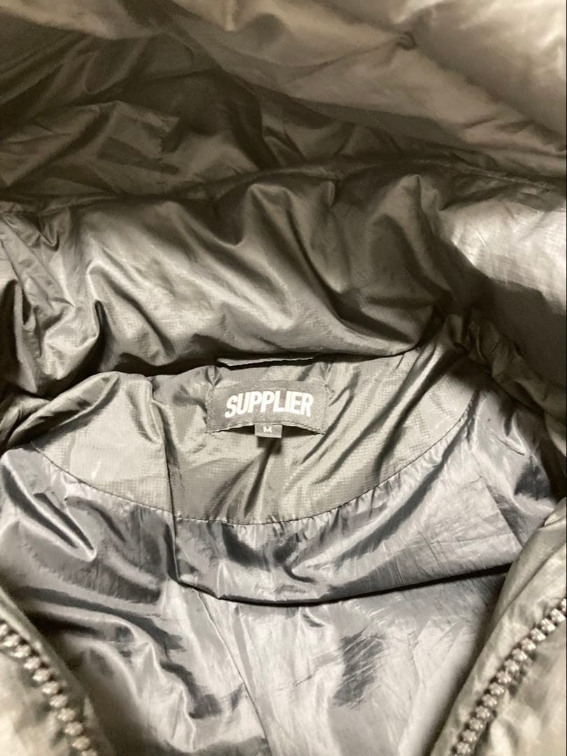 SUPPLIER ブラック ダウンジャケット M