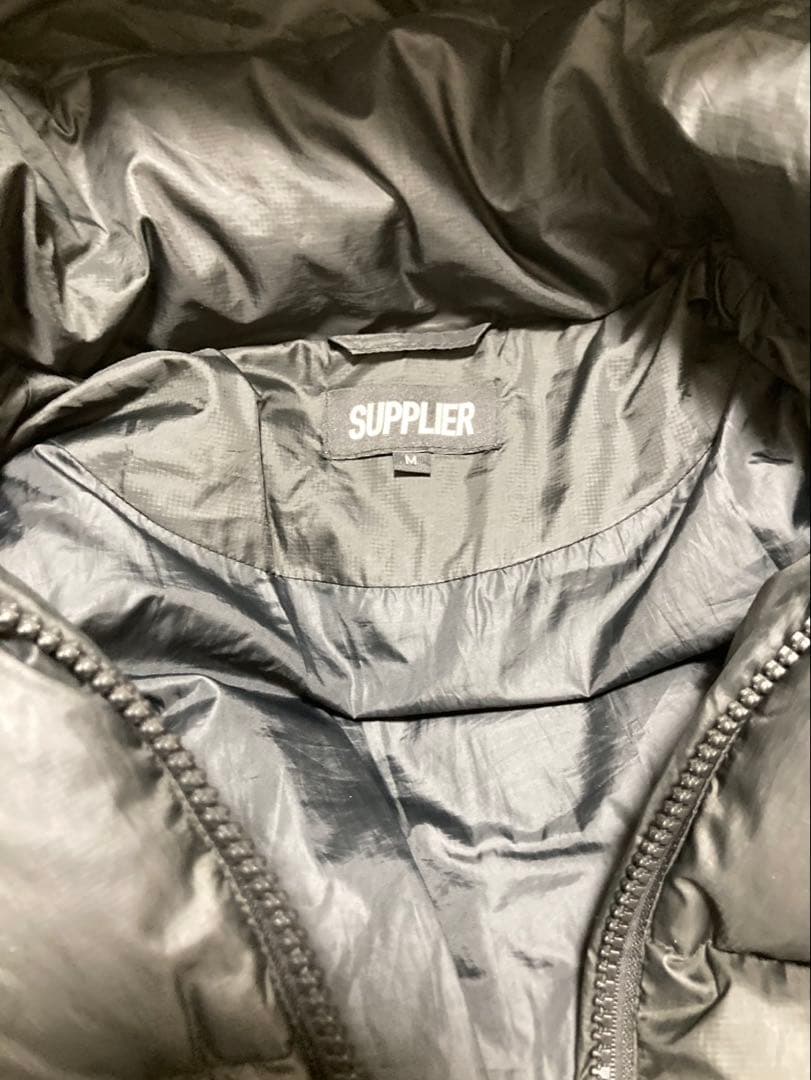 SUPPLIER ブラック ダウンジャケット M