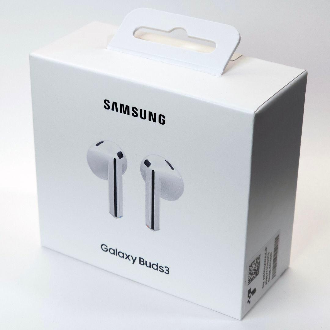 【新品未開封】Galaxy Buds3 ホワイト サムスン ワイヤレスイヤホン