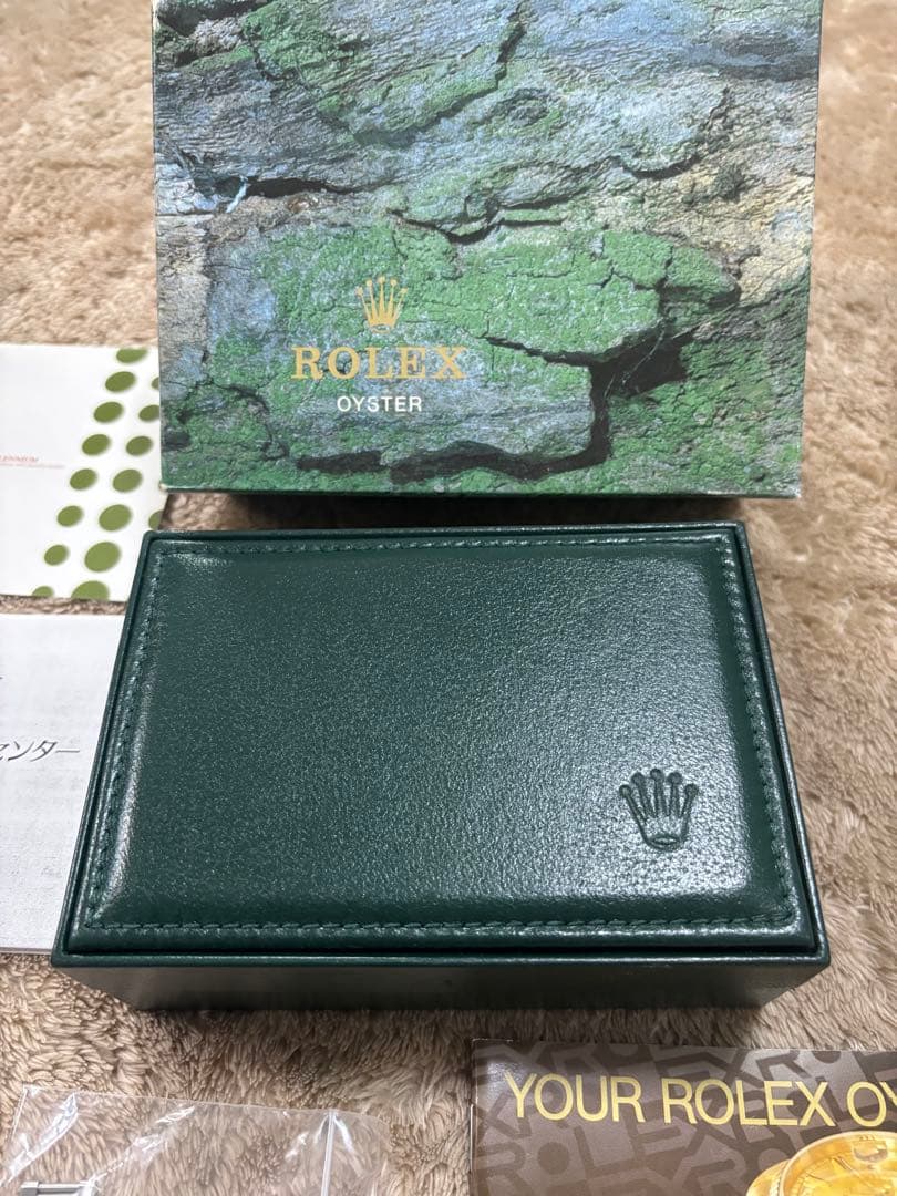 ROLEX GMTマスター腕時計空箱　付属品付き