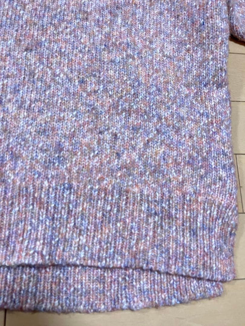 BEARDSLEY ビアズリー　ミックスニット　クルーネック　マルチカラー